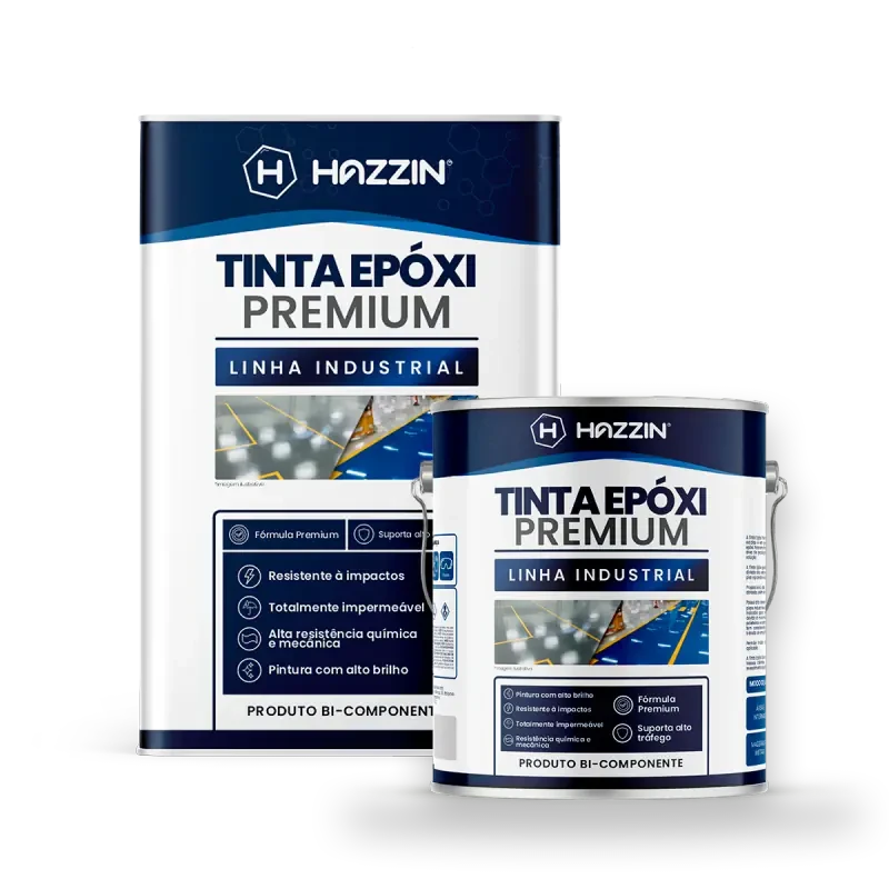 Tinta Epóxi — embalagem Hazzin